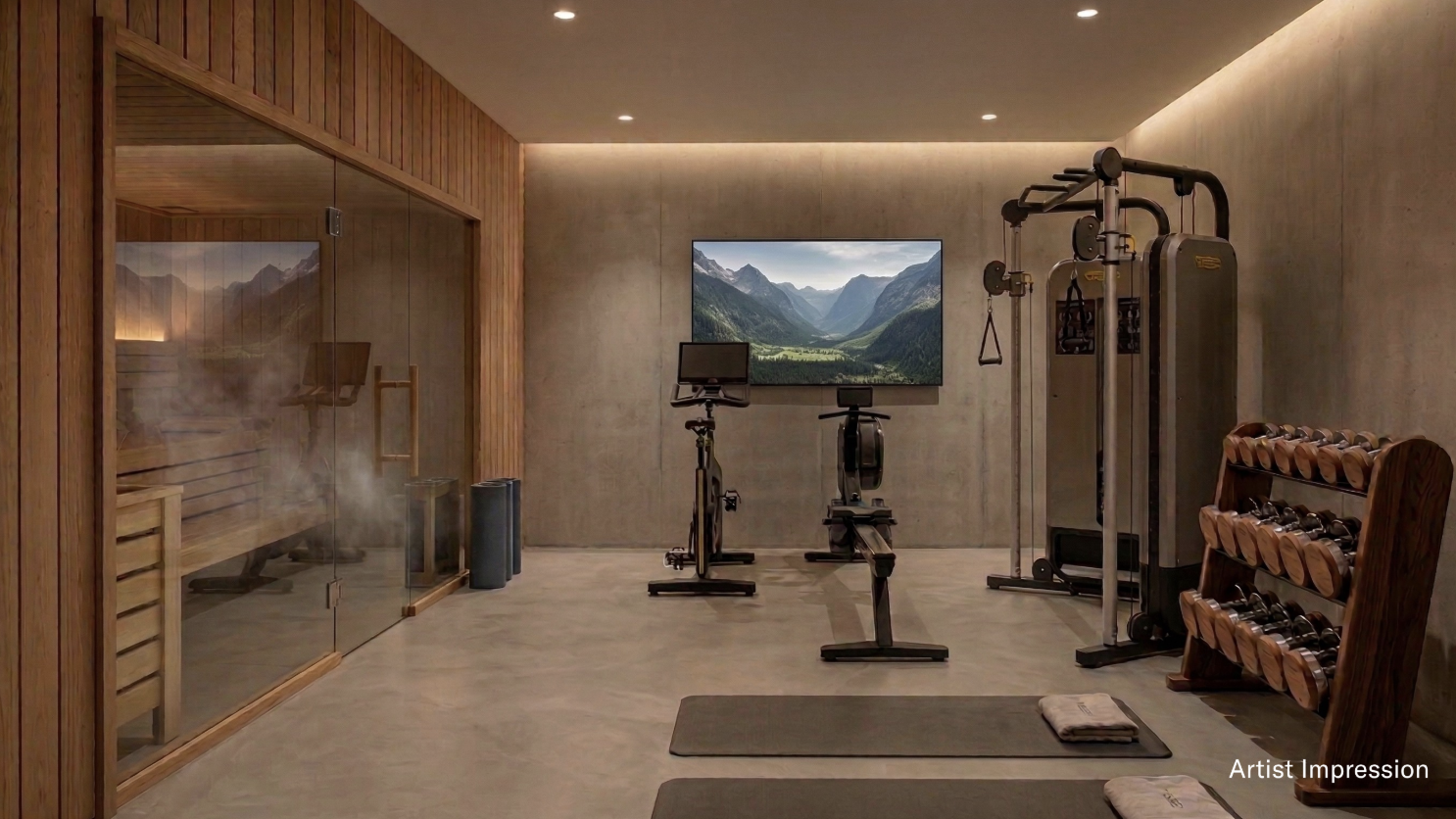 Private wellness space
